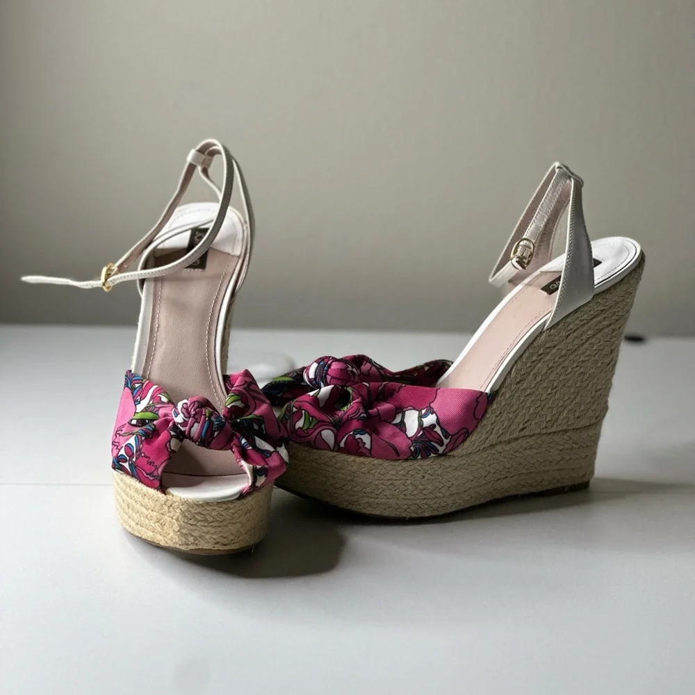 SS6620Joan David Boho Chic‎ Espadrille Sandals size 9